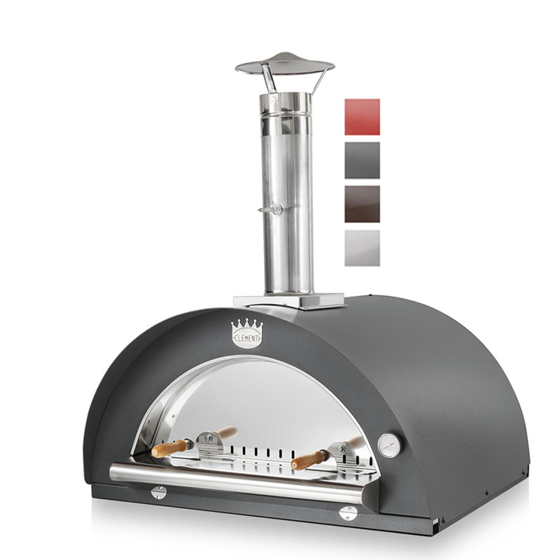 RSZ Clementi Wood Fired Ovens_0001_Clementi Family wood fired pizza oven - Anthracite - with swatches.png
